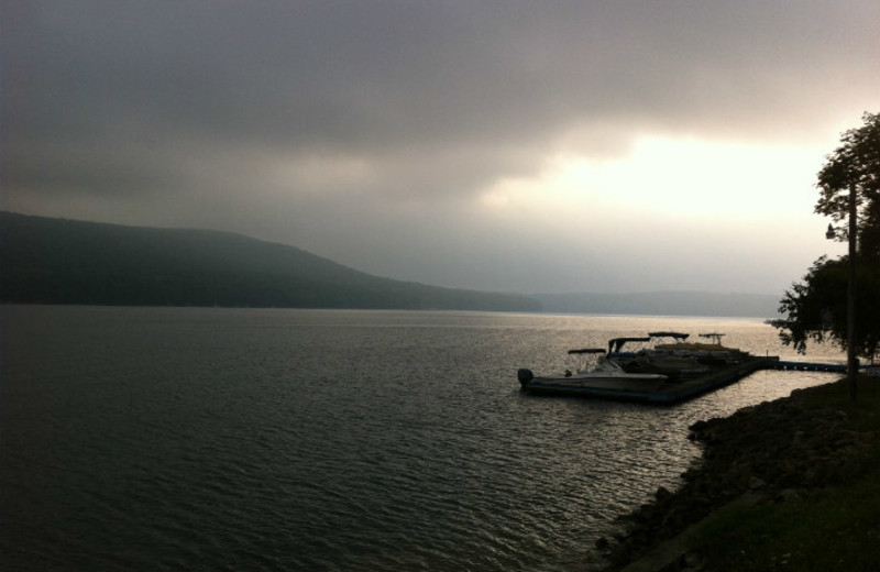 Lake at Blue Moon Rising.