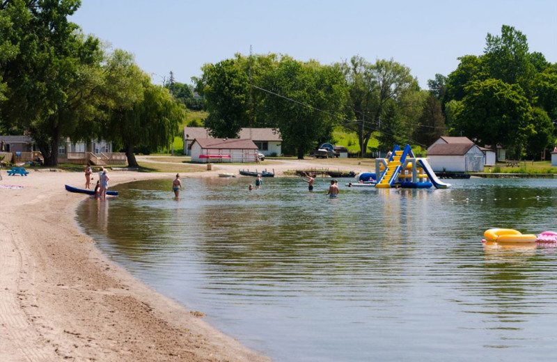 Beach at Great Blue Resorts- Cherry Beach Resort.