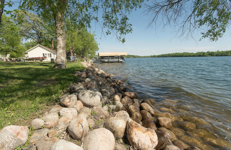 Lake at Sybil Shores Resort.