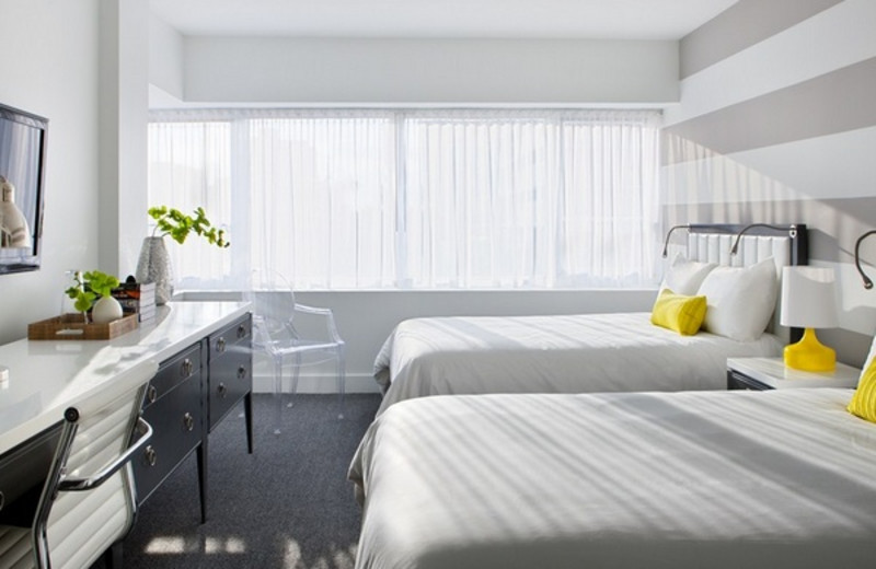 Guest room at Shelborne Beach Resort.