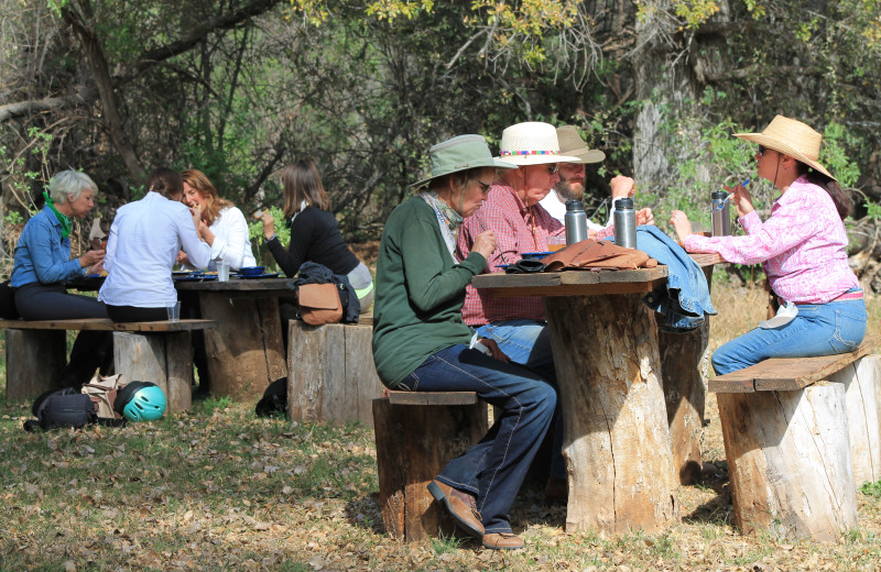 Cookout at Circle Z Ranch.