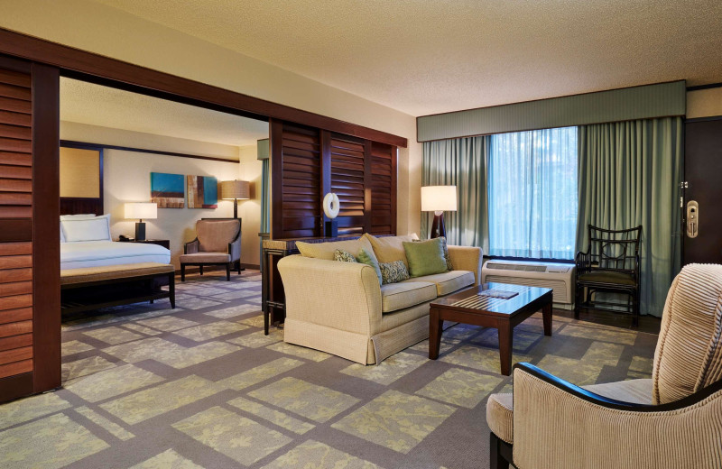 Guest room at Doubletree Resort Orlando - International Drive.