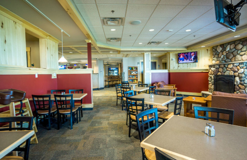 Dining at Park Point Marina Inn.