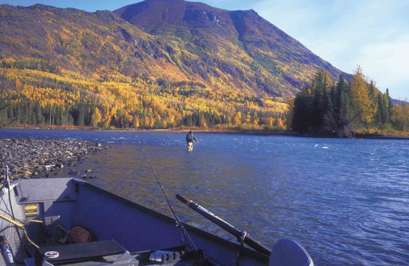 Fishing at Great Alaska Adventure Lodge.