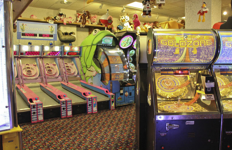 Video arcade at Bavarian Inn of Frankenmuth.