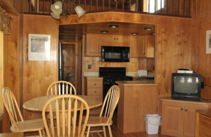 Cabin Interior at Teton Range Resort 