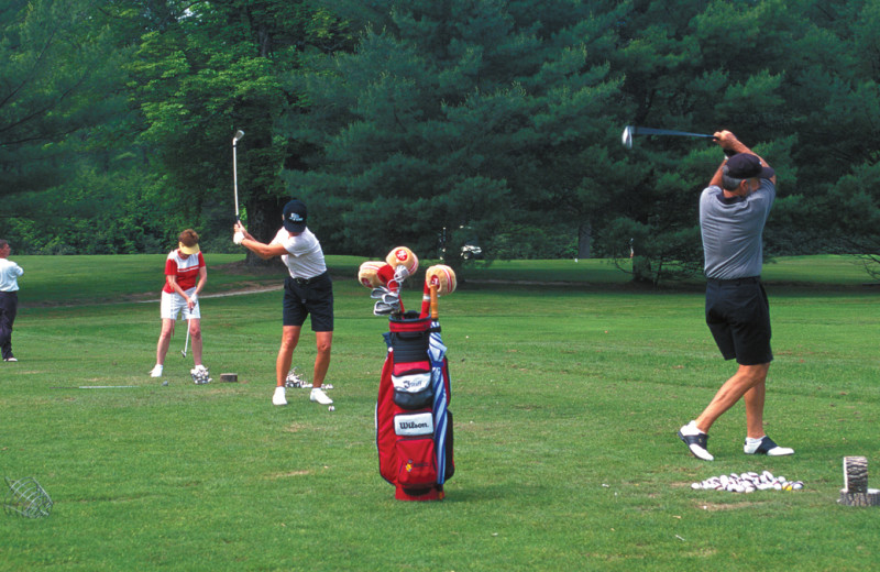 Golf Practice at High Hampton