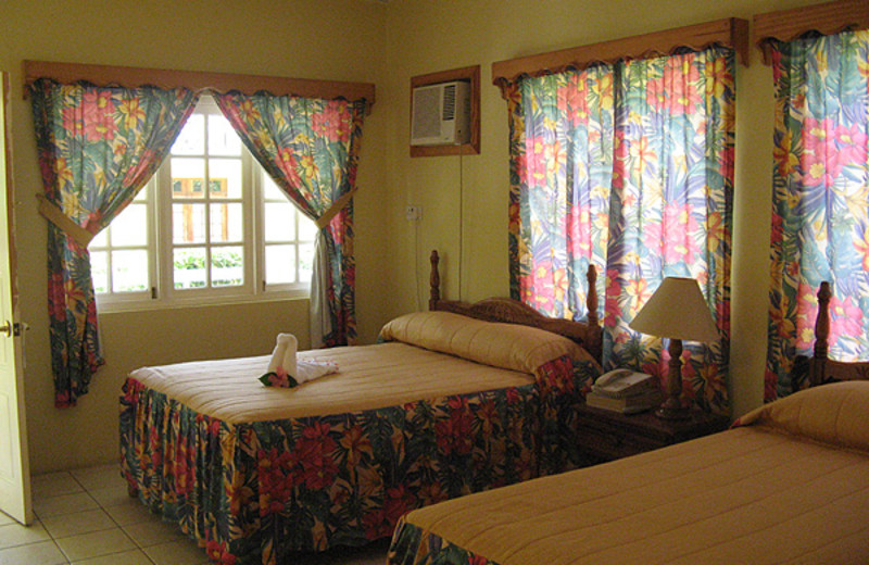 Guest room at Merrils Beach Resort.