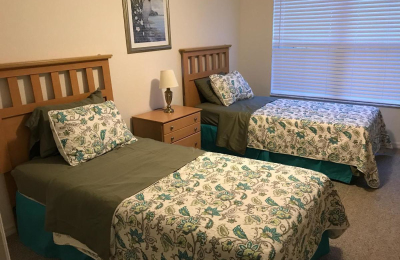 Guest room at Kays Vacation Villas.