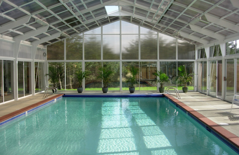 Indoor pool at Lighthouse Oceanfront Resort.