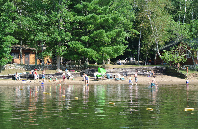 Beach at Upper Cullen Resort.