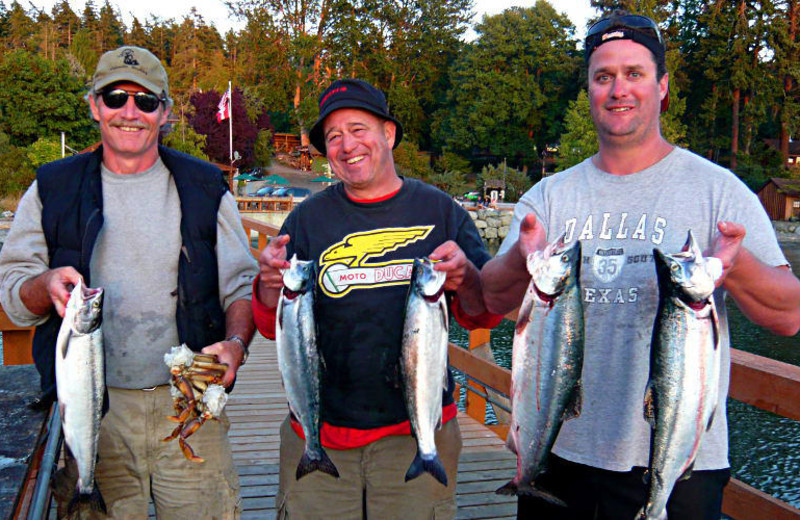 Fishing at West Beach Resort.