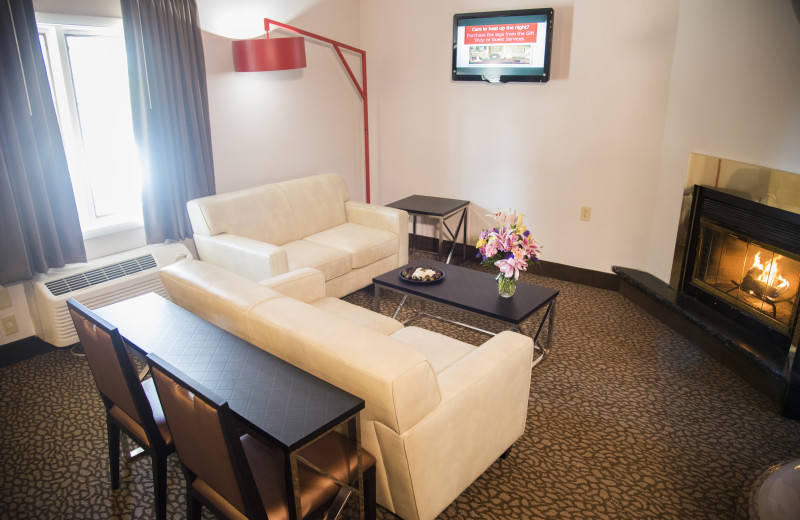 Guest living room at Cove Haven Entertainment Resorts.