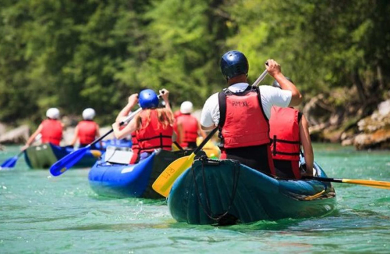 Kayaking at Balch Hotel.