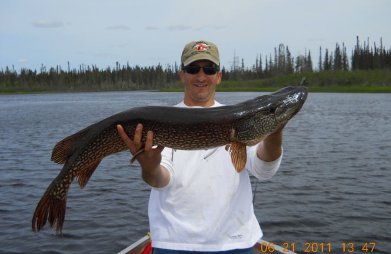 Fishing at Loon Haunt Outposts