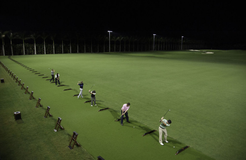 Swing practice at Trump National Doral Miami.