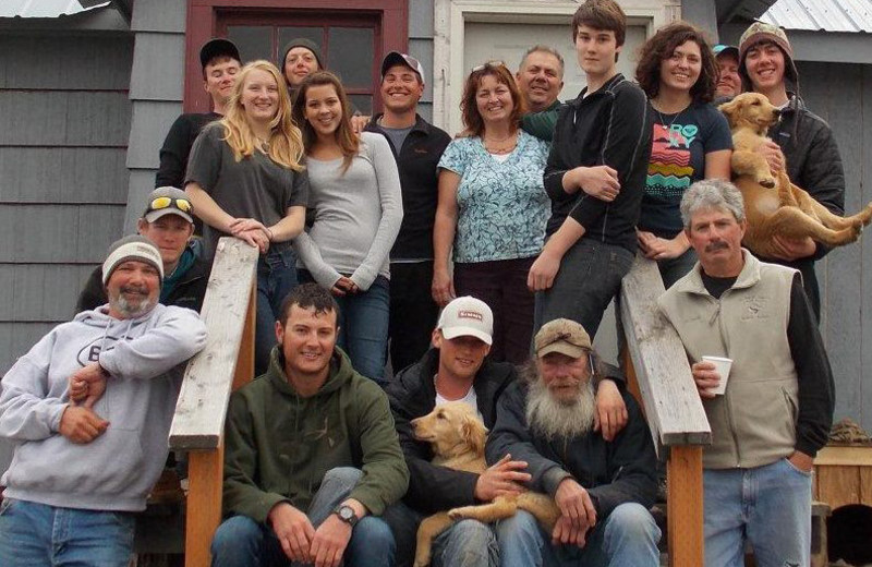 Groups at Naknek River Camp.