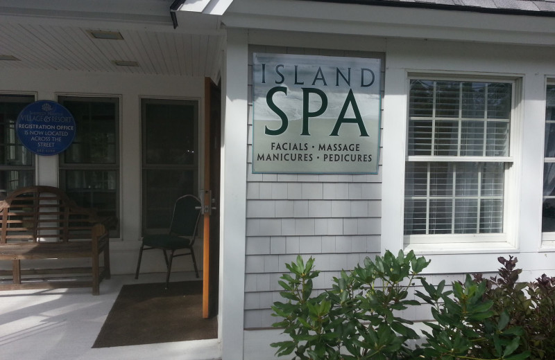 The spa at Sheepscot Harbour Village & Resort.