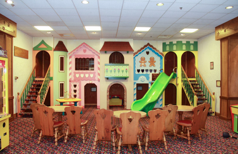 Kid playground at Bavarian Inn of Frankenmuth.