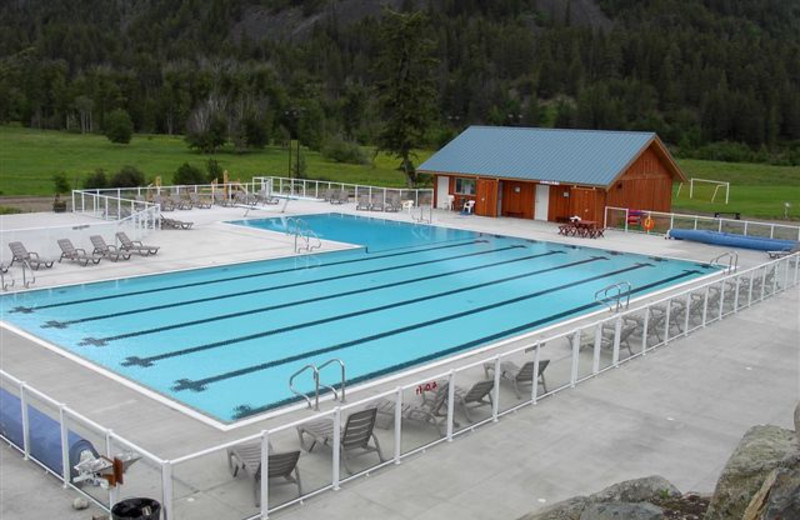 Outdoor swimming pool at RockRidge Canyon Camp & Conference Center