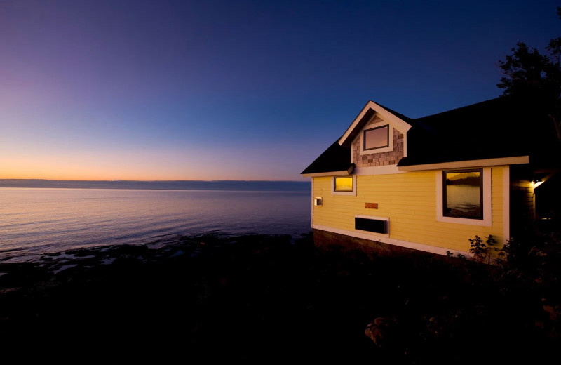 Beach house at Grand Superior Lodge.