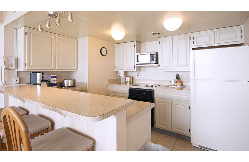 Guest kitchen at Four Sails Resort.