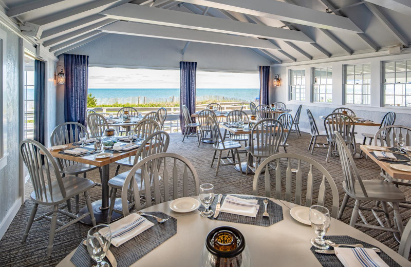 Dining at The Club at New Seabury.