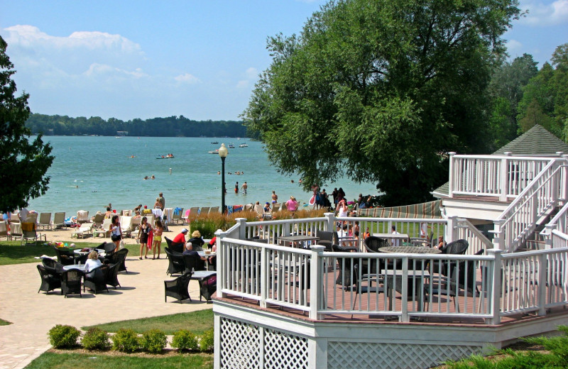 Beach at The Osthoff Resort.