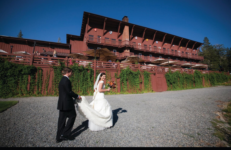 Wedding at Sugar Bowl Resort.