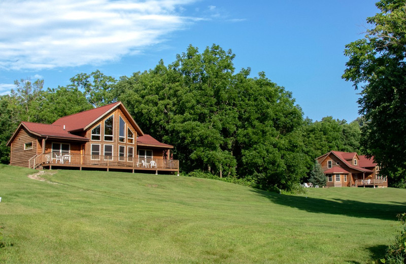 Exterior view of Red Cedar Lodge.