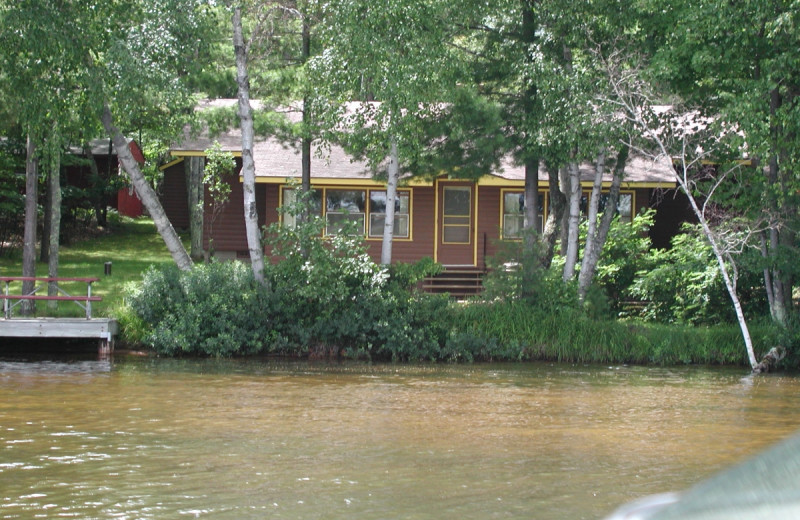 Cabin exterior at Gypsy Villa Resort.