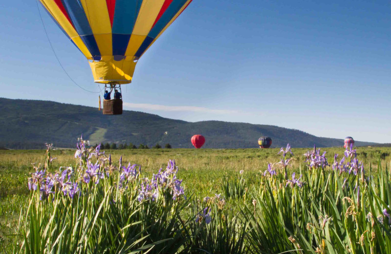 Hot air balloons at Resort Properties of Angel Fire.