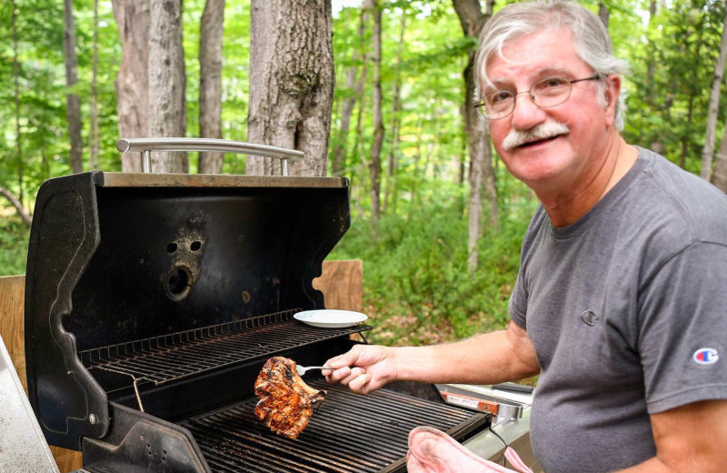 Grill at Yogi Bear's Jellystone Park™ Camp-Resort Glen Ellis.