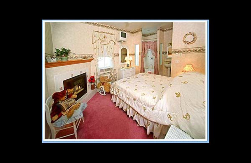 Guest room at Inn at the Shore.