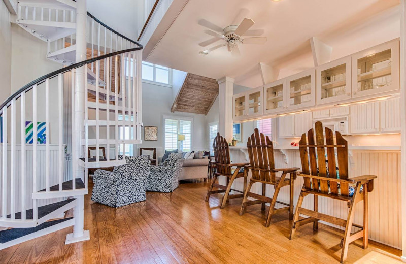 Rental kitchen at Realty World - First Coast Realty.