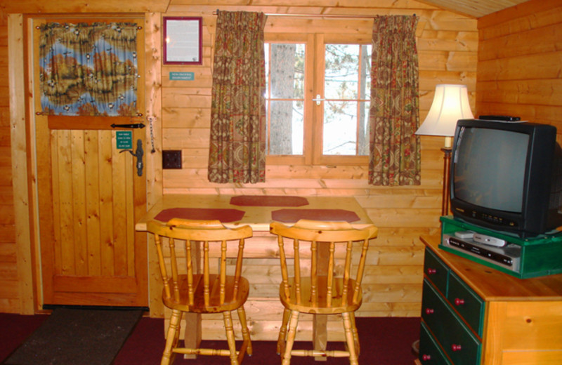 Cabin Interior at Mallard's Landing