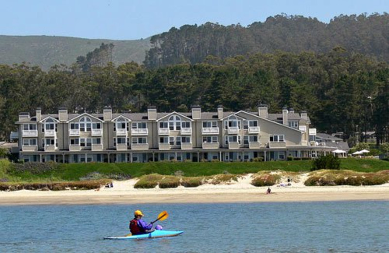 Exterior view of Beach House Half Moon Bay.