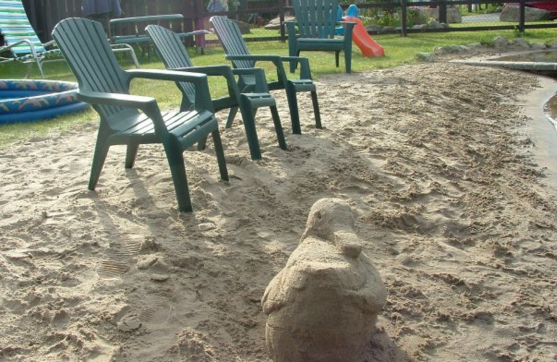 Beach at Wildwood on the Lake.