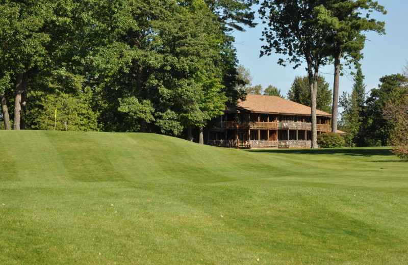 Exterior view of Thunder Bay Resort.