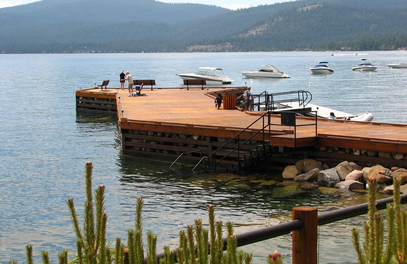 Dock at Brockway Springs Resort.