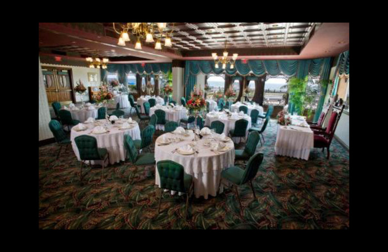 Wedding reception at Boardwalk Plaza Hotel.
