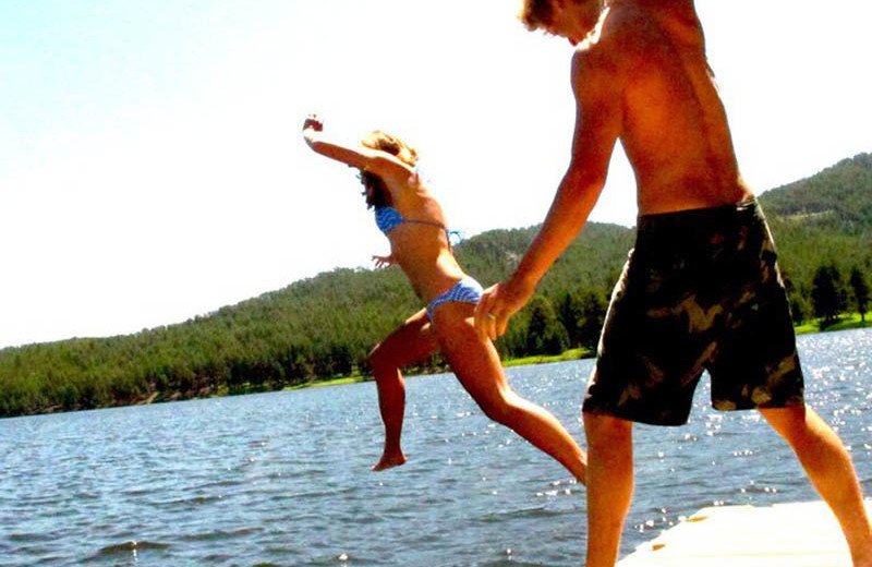 Swimming near Backroads Inn and Cabins.