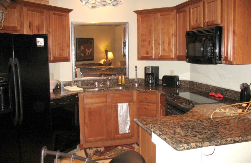 Rental kitchen at Anchor Vacations, Inc.