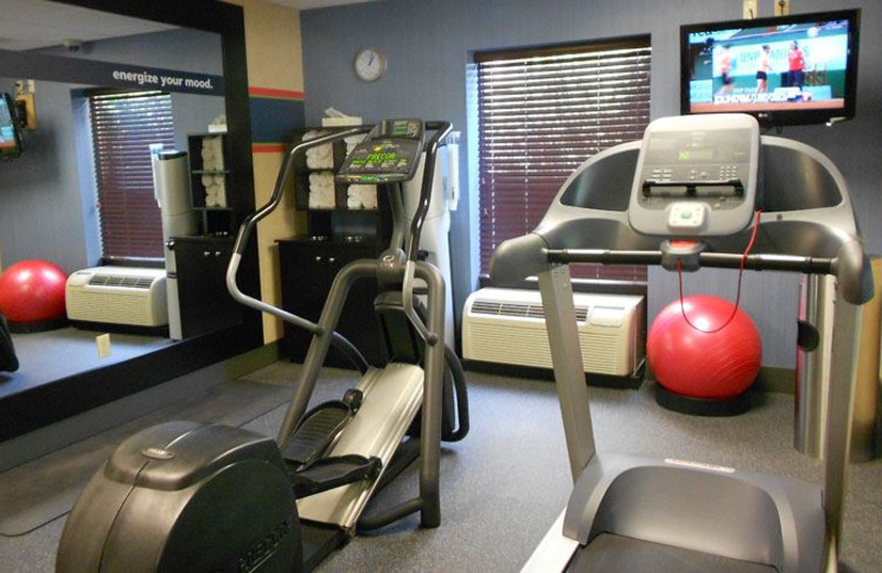 Fitness Center at Hampton Inn Oneonta
