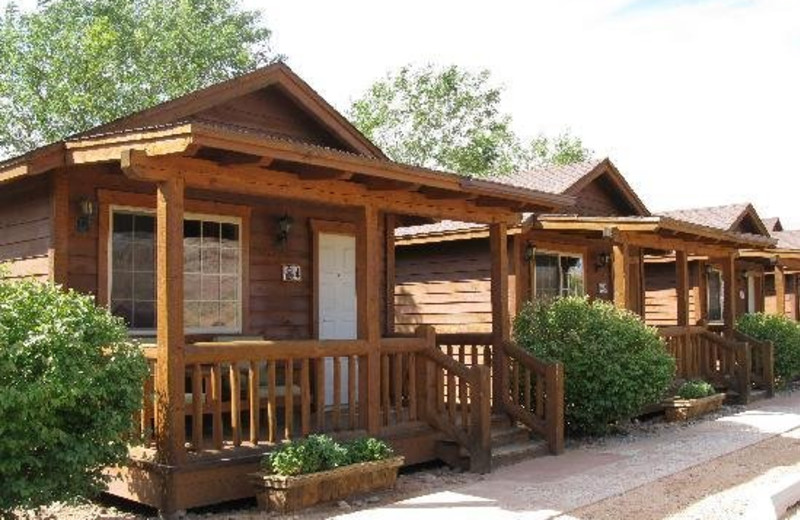 Cabin Exterior at Desert Rose Inn