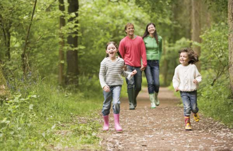 Nature hikes at Wyndham Vacation Resorts Shawnee Village.