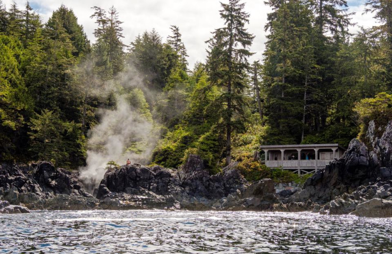 Exterior view of Tofino Resort + Marina.