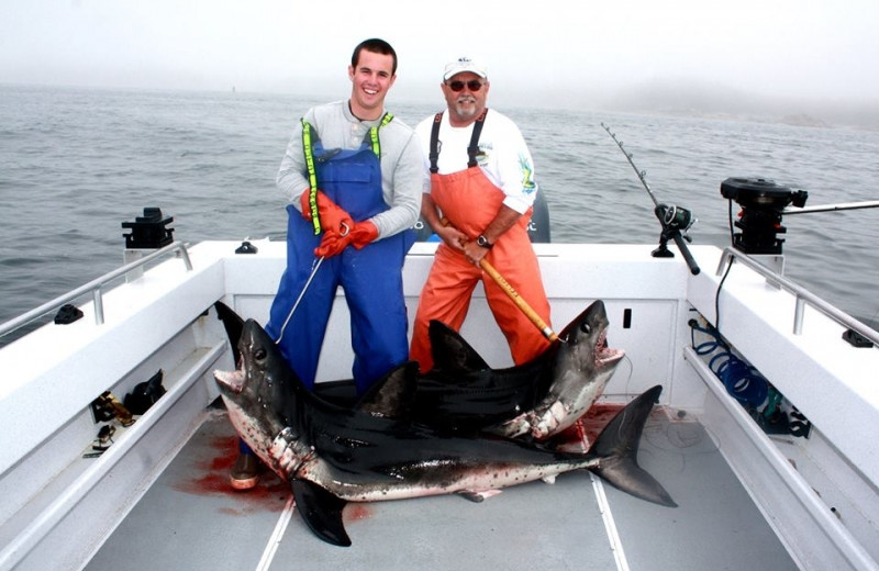 Fishing at Elfin Cove Resort.