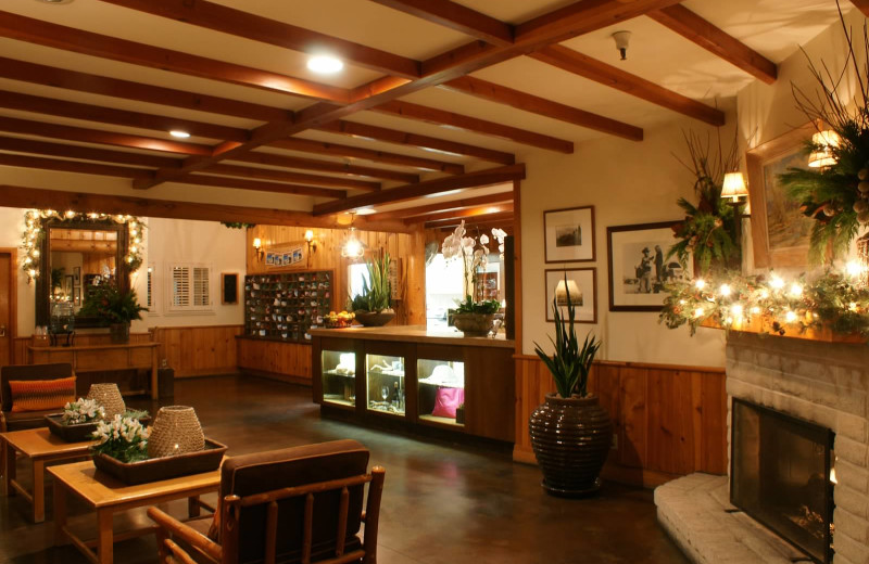 Lobby area at Smoke Tree Ranch.