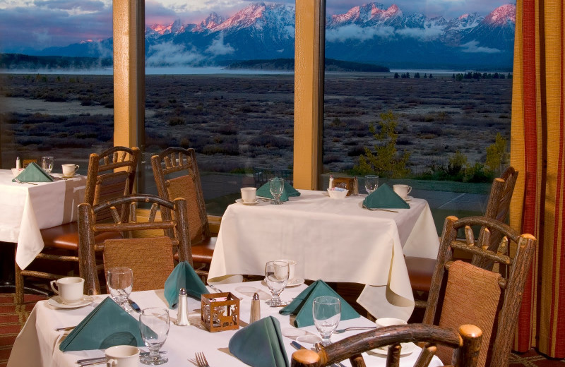 Dining room at Jackson Lake Lodge.